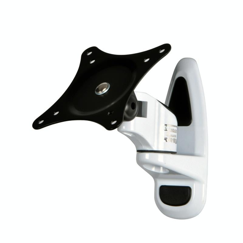 Universal Swivel Wall Mount For Computer Monitors - White-1915196881017901056