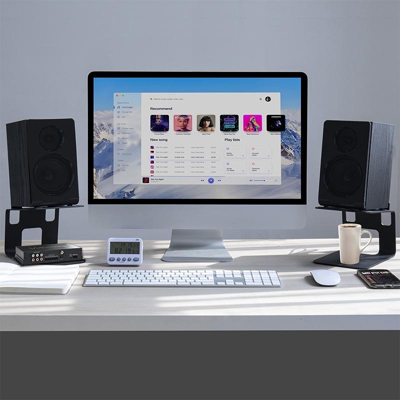 Aluminum Laptop Stand With Cooling Speaker - Portable-1915198320385593345