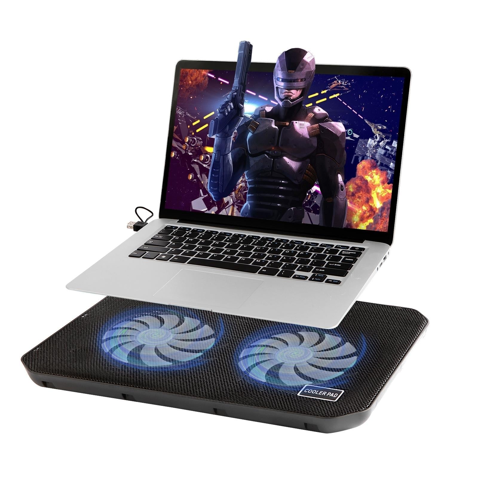 Nuoxi M10 Dual Usb Laptop Cooling Pad-1915196950261665793
