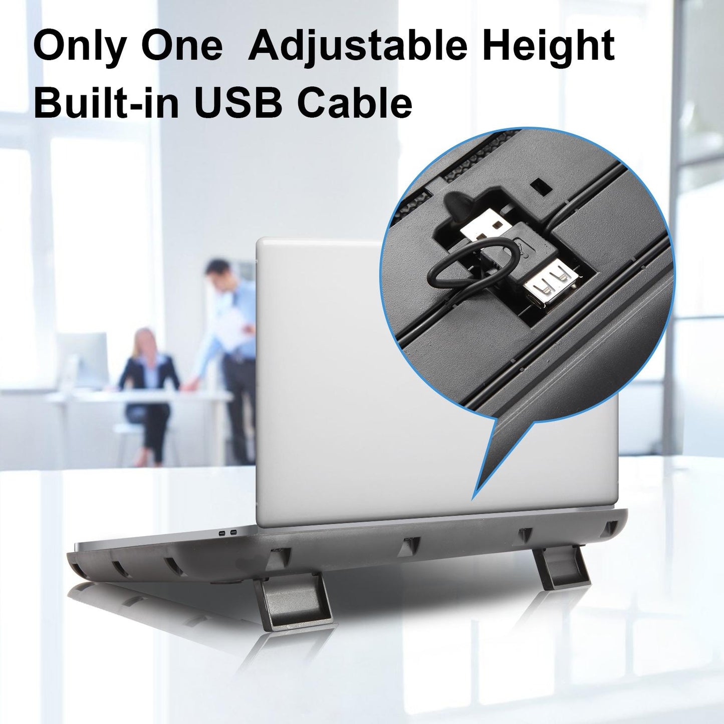 Nuoxi M10 Dual Usb Laptop Cooling Pad-1915196950261665795