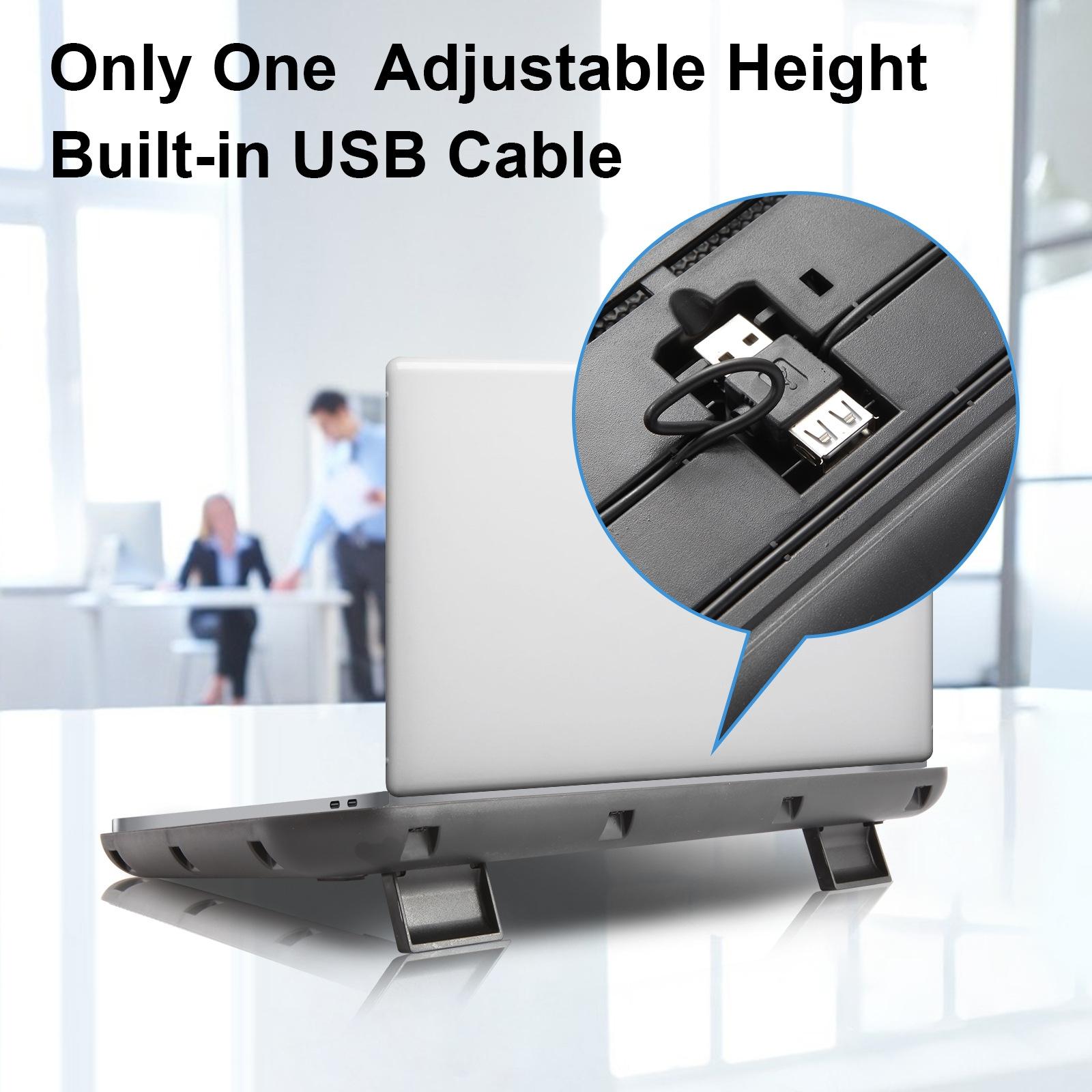 Nuoxi M10 Dual Usb Laptop Cooling Pad-1915196950261665795