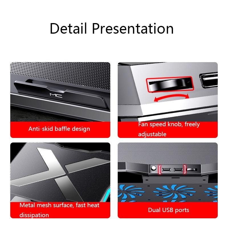 Portable Laptop Cooler - Foldable For Mac Q3-1915196841503363077