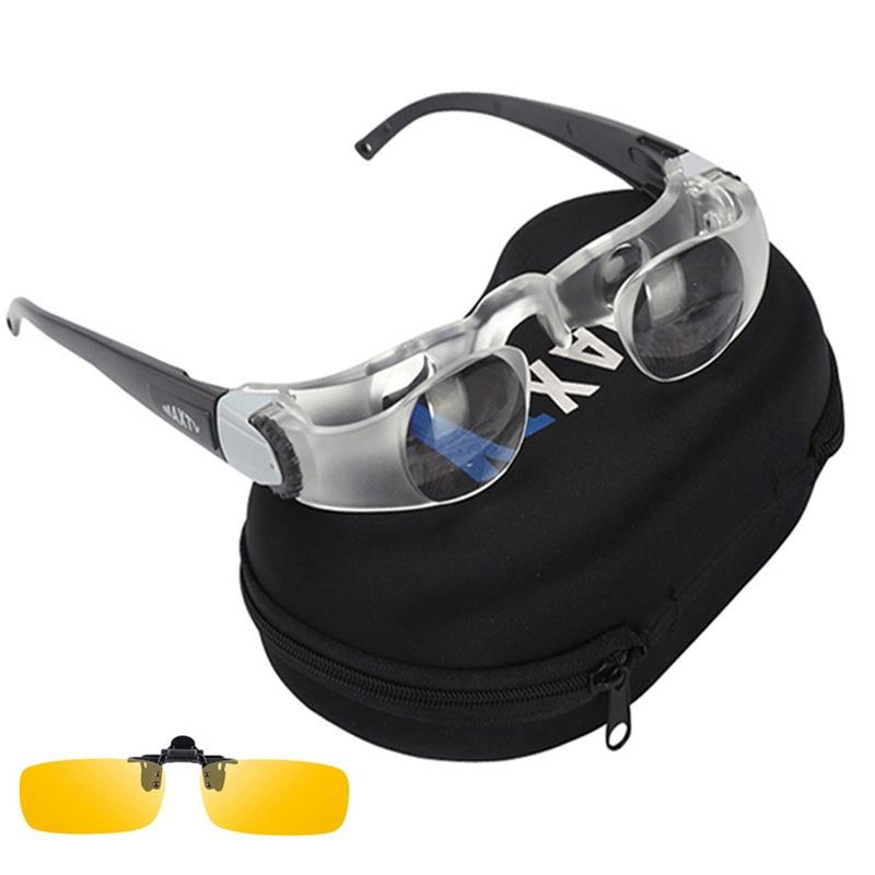 Adjustable Focus Fishing Telescope With Yellow Clip-1915197816096034816