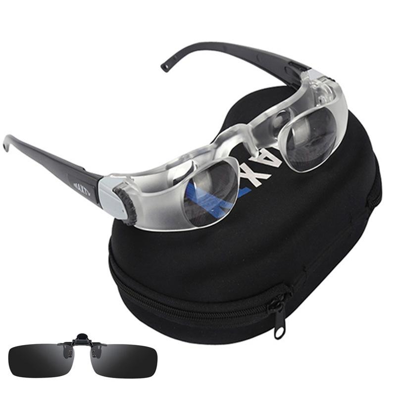 Adjustable Focus Telescope For Fishing - Myopia & Gray Clip-1915197443931246592