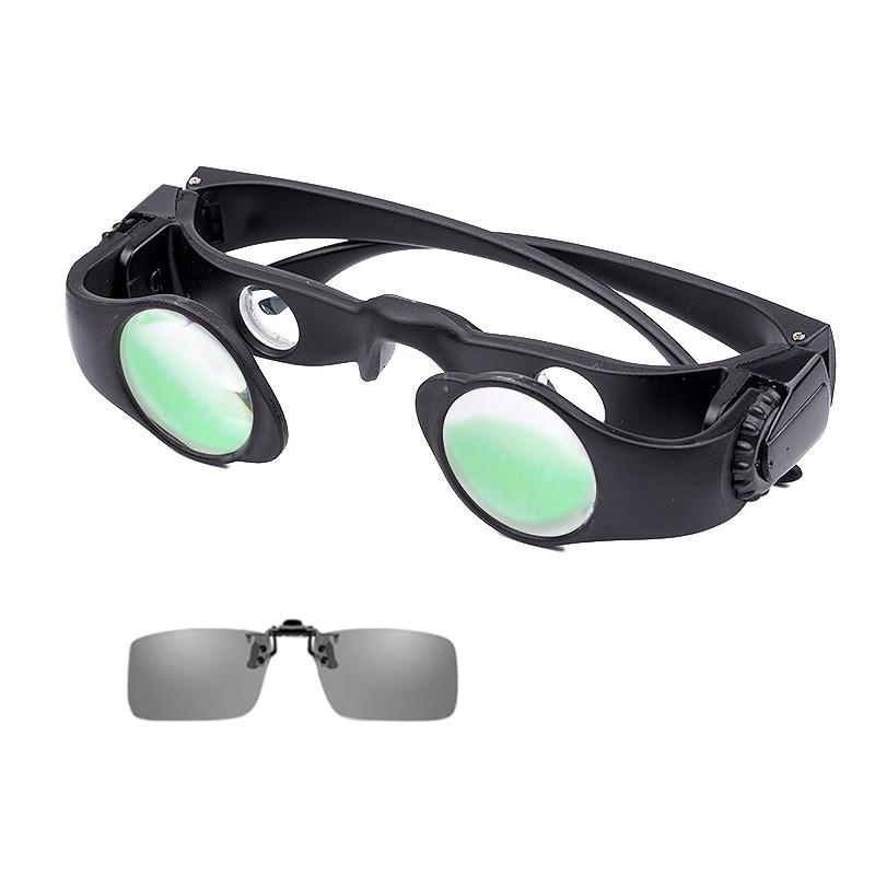 Zoomable Fishing Binoculars - Gray Clip 8X Magnification-1915198097496084486