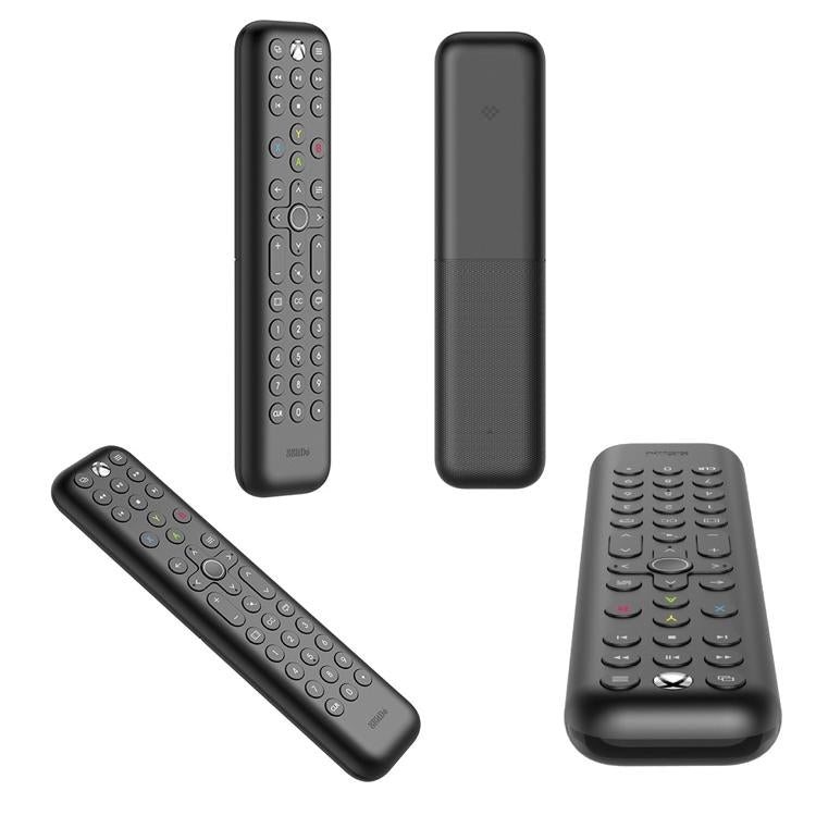 Long Backlit Media Remote For Xbox - Black-1915198345937293313