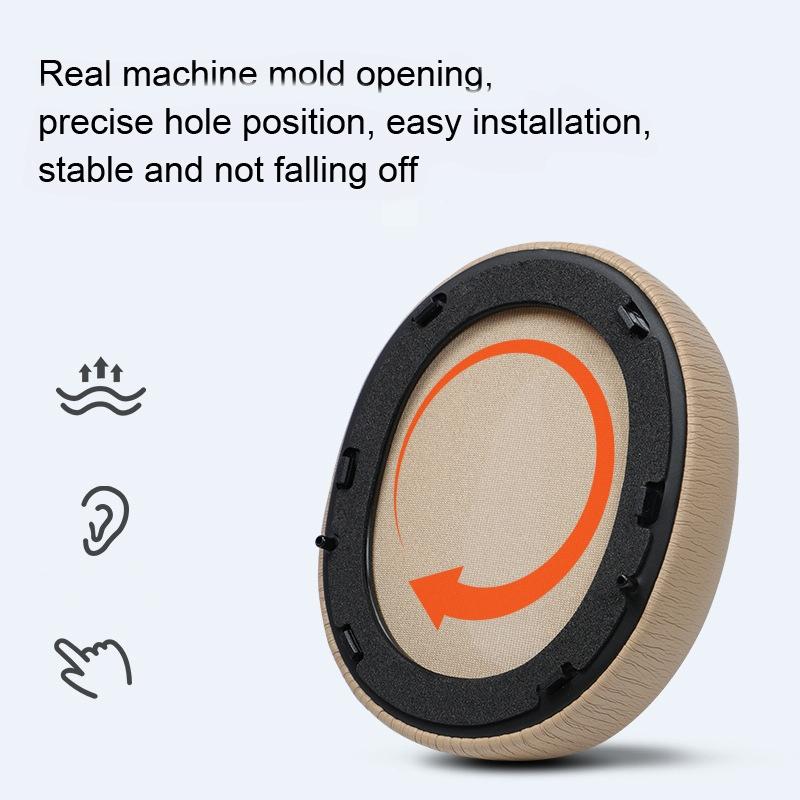 2-Pack Headset Earmuff Covers For Edifier W820Nb - Gray Headband-1915197447416713220