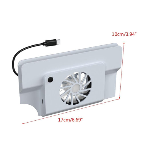 Oled Cooling Fan With Storage Slot For Switch - Compact Design-1915197555164188673