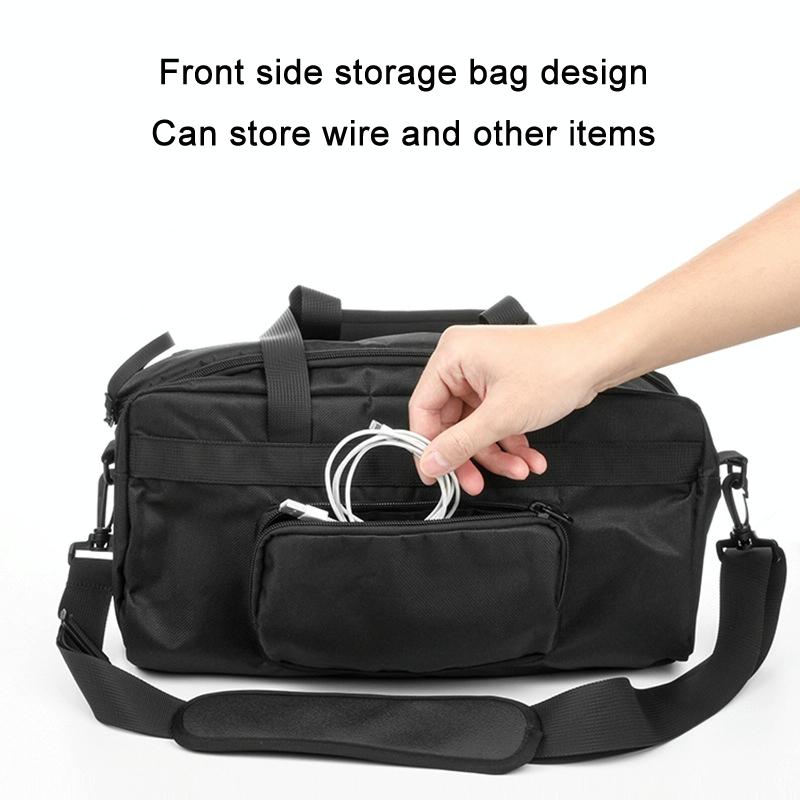 Double Zipper Speaker Storage Bag For Jbl Xtreme - Adjustable Black-1915196913938993155