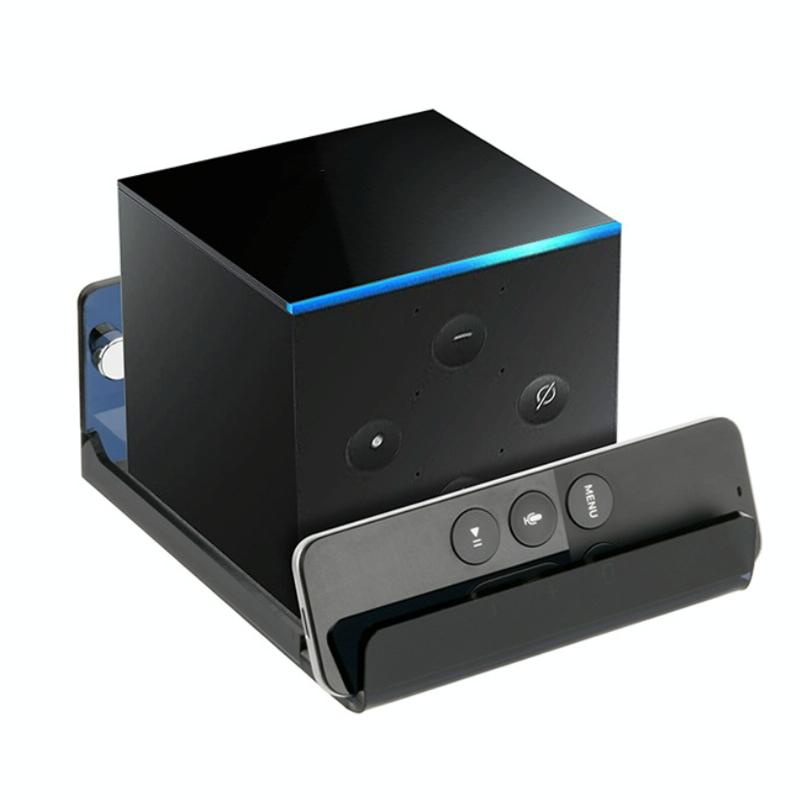 Wall Mount For Amazon Fire Tv - Half-Transparent Tea Black-1915196839871778820