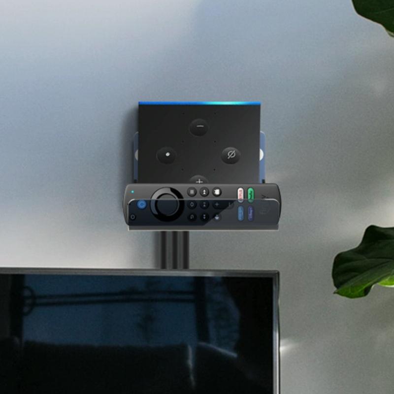Wall Mount For Amazon Fire Tv - Half-Transparent Tea Black-1915196839871778821