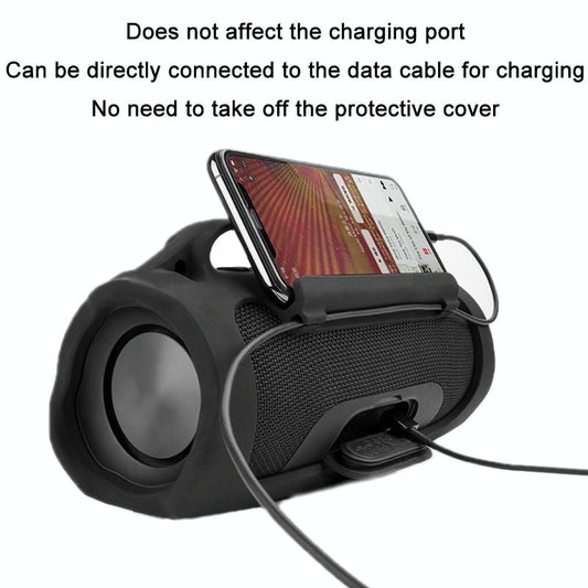 Portable Silicone Case For Jbl Charge3 Speaker - No Shoulder Straps-1915198125161713666