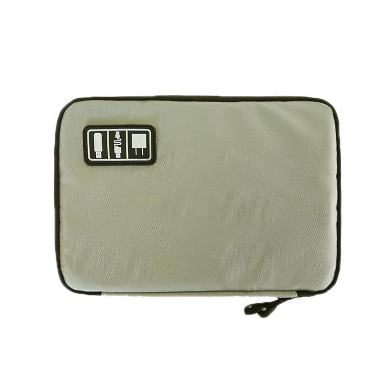 Portable Multifunctional U Disk Storage Bag For Mobile Phone Accessories - Grey-1915197801155923974