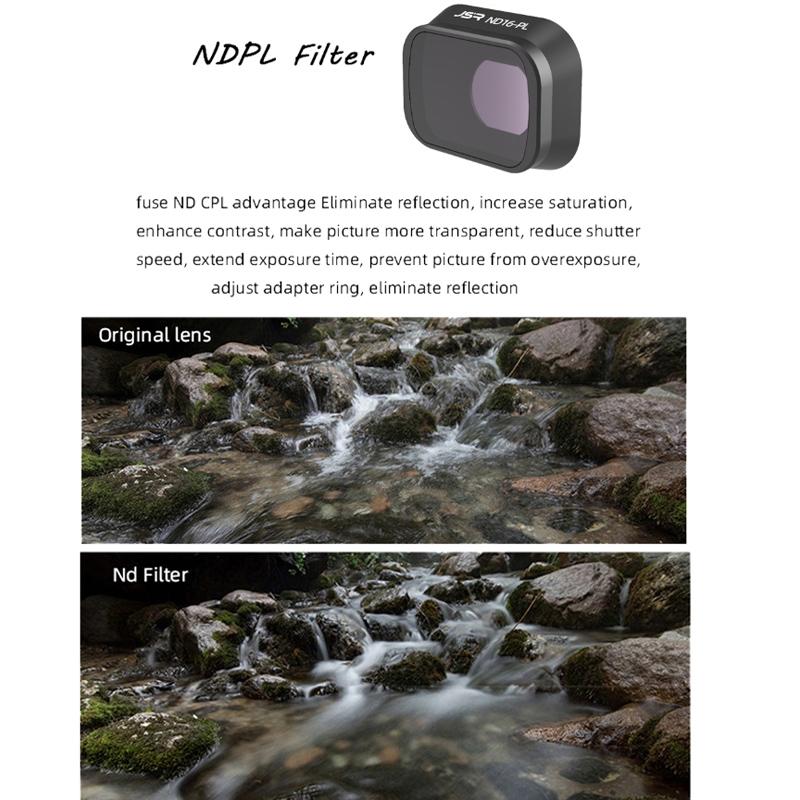 High-Quality Nd16Pl Filter For Dji Mini 3 Pro - 10 Stops-1915198390409498625
