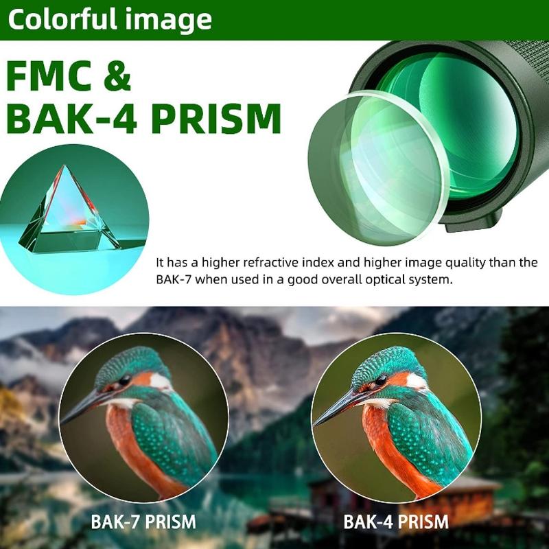 High Power Hd Monocular With Night Vision - 40X60-1922443459394932740