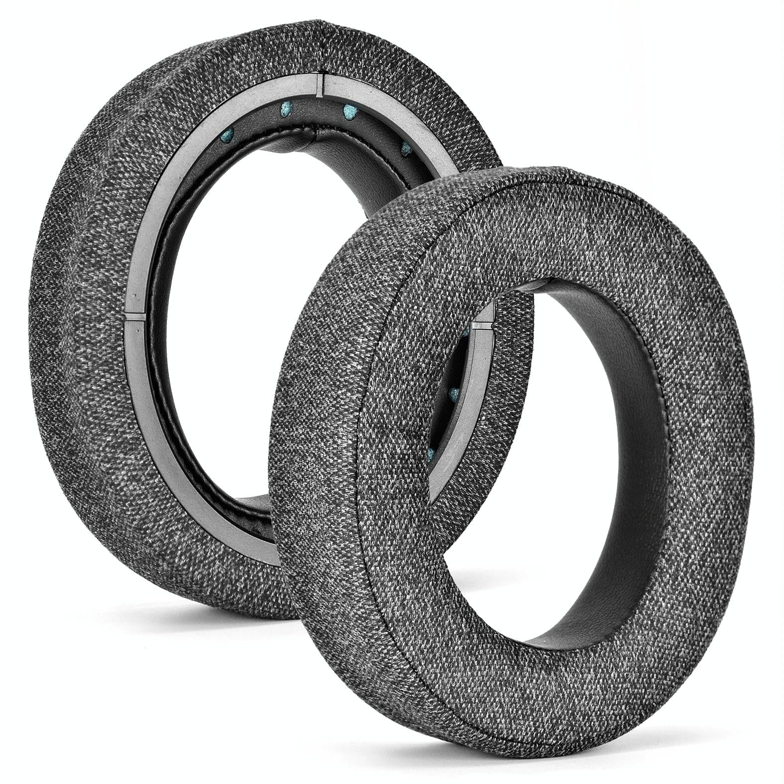 2-Pack Earpads For Corsair Hs Pro Series - Gray Linen & Leather-1915196942636421120