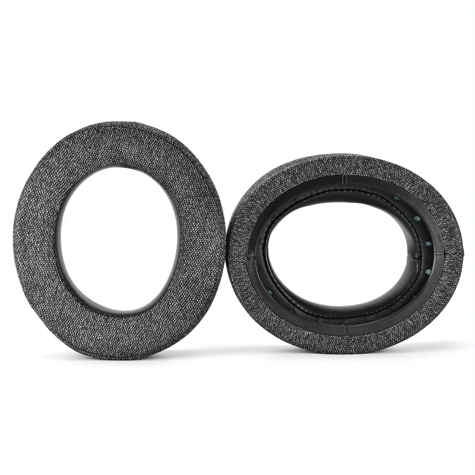 2-Pack Earpads For Corsair Hs Pro Series - Gray Linen & Leather-1915196942636421121