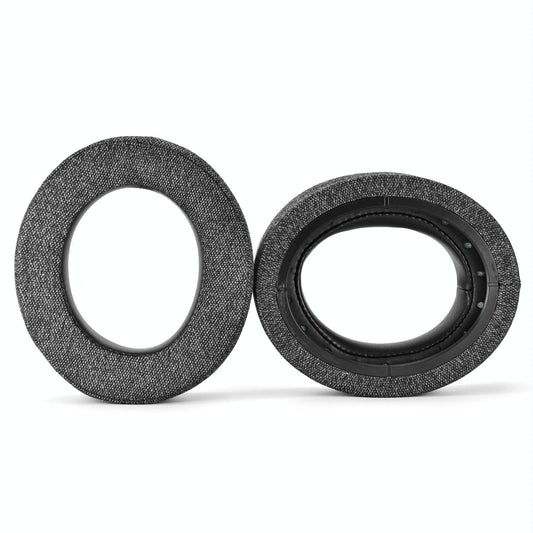 2-Pack Earpads For Corsair Hs Pro Series - Gray Linen & Leather-1915196942636421121