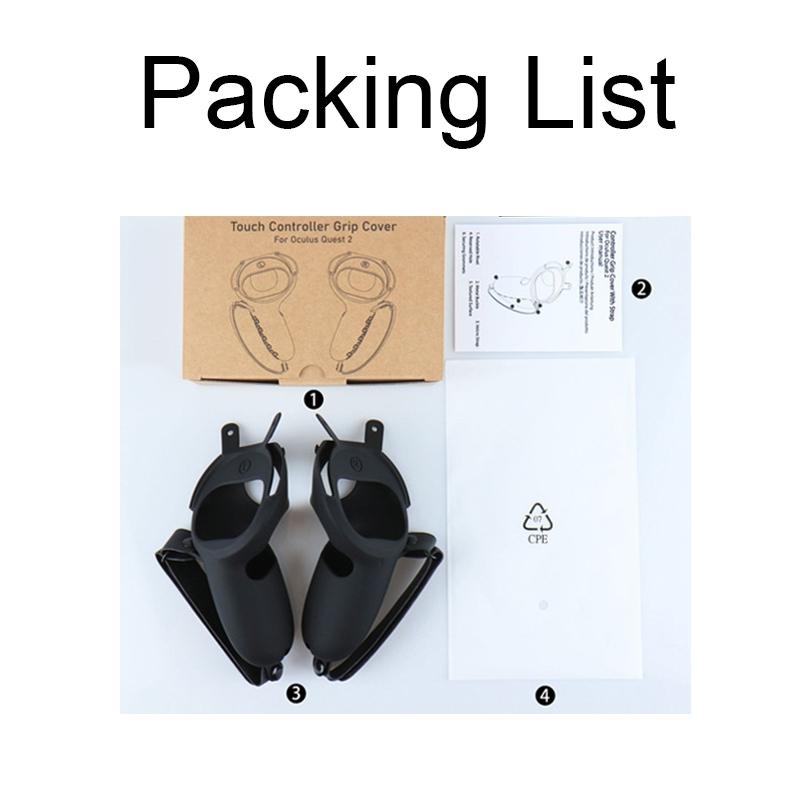 Protective Silicone Cover For Oculus Quest 2 - Anti Collision-1915196696162340870