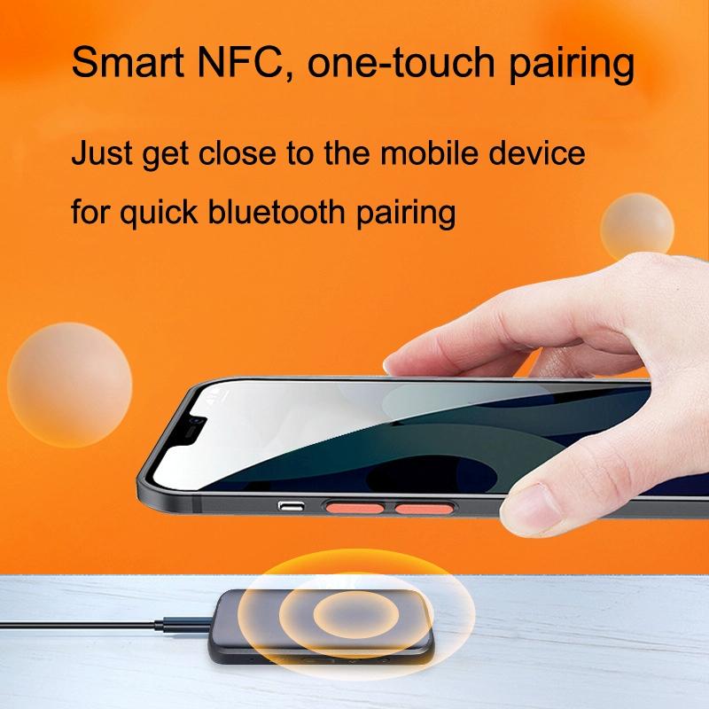 2-In-1 Bluetooth 5.1 Receiver With Nfc For Car Aux-1915198436861415428