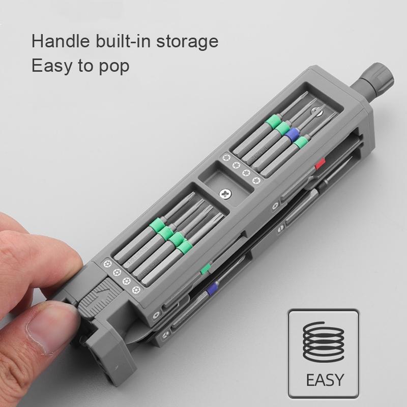 40-In-1 Double Barrel Screw Knife Set For Disassembly And Maintenance-1915197967833370628