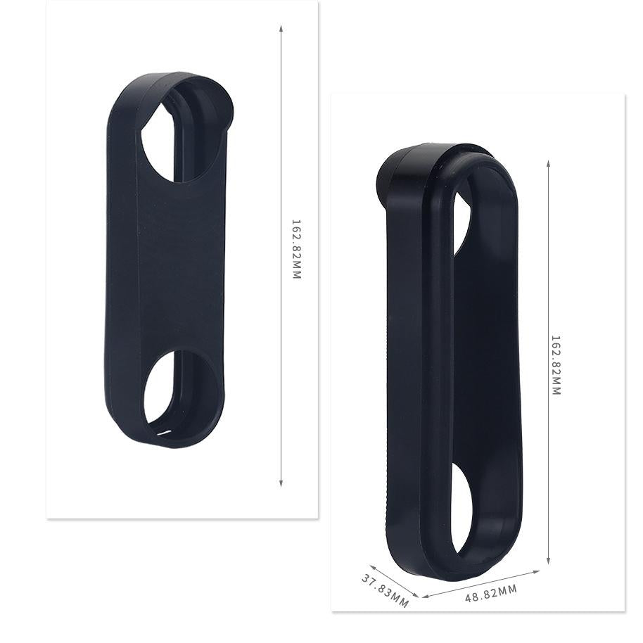 Black Silicone Doorbell Cover For Google Nest Hello Battery-1915196869756194818