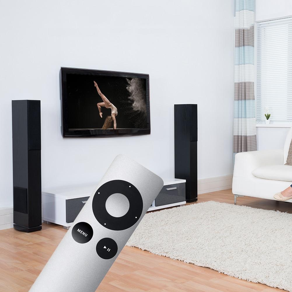 Apple Tv Remote Control For 1 / 2 / 3 - Silver Gray-1924671880825016323