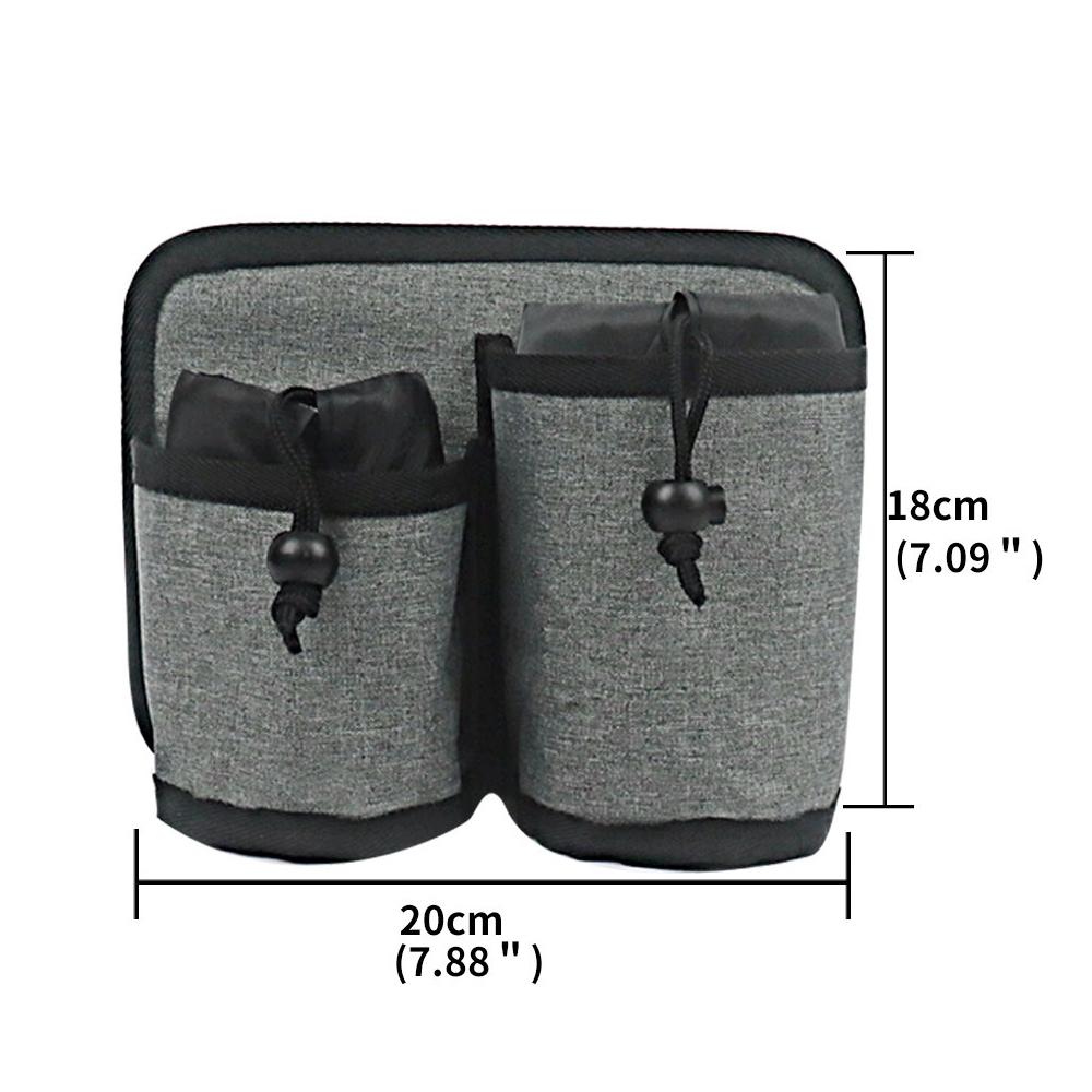 Travel Cup Holder For Luggage - Gray-1915196897128222721