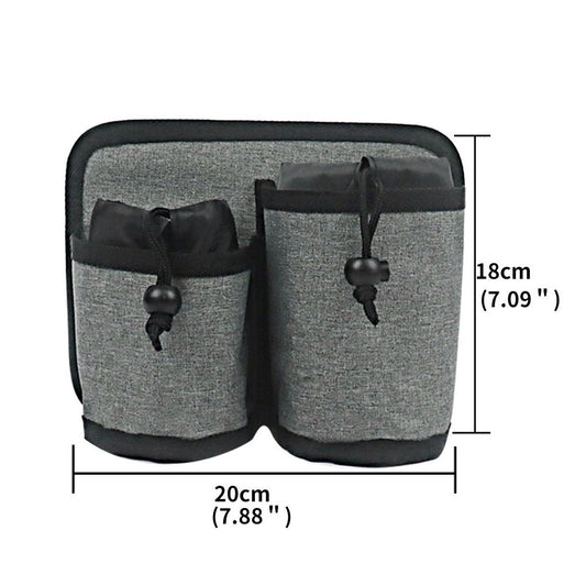 Travel Cup Holder For Luggage - Gray-1915196897128222721