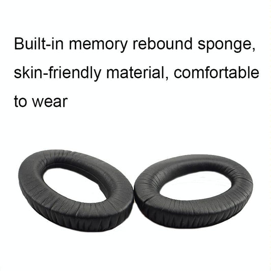 2-Pack Headset Earmuff Covers - Black Velvet For Sennheiser Pxc Series-1915198111177904130