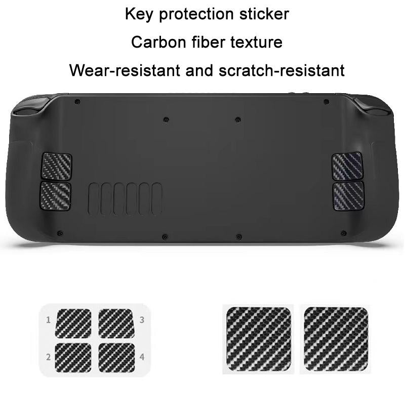 Adjustable Folding Stand + Trackpad Sticker Set For Steam Deck-1915197747150065668