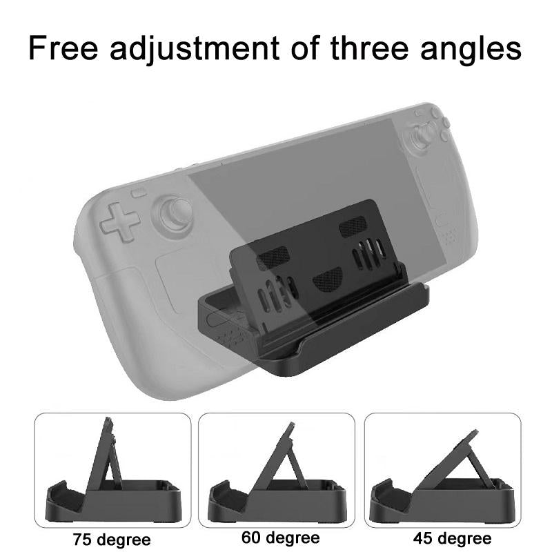 Adjustable Folding Stand + Trackpad Sticker Set For Steam Deck-1915197747150065669