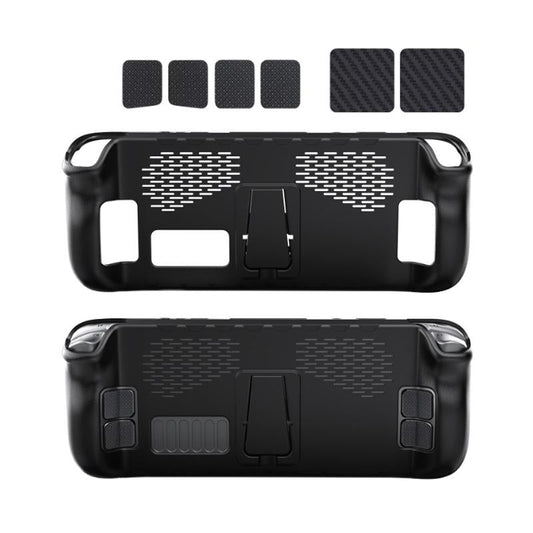 Tpu Case + Touchpad Sticker For Steam Deck Handheld - Compact Protection-1915197507944714241