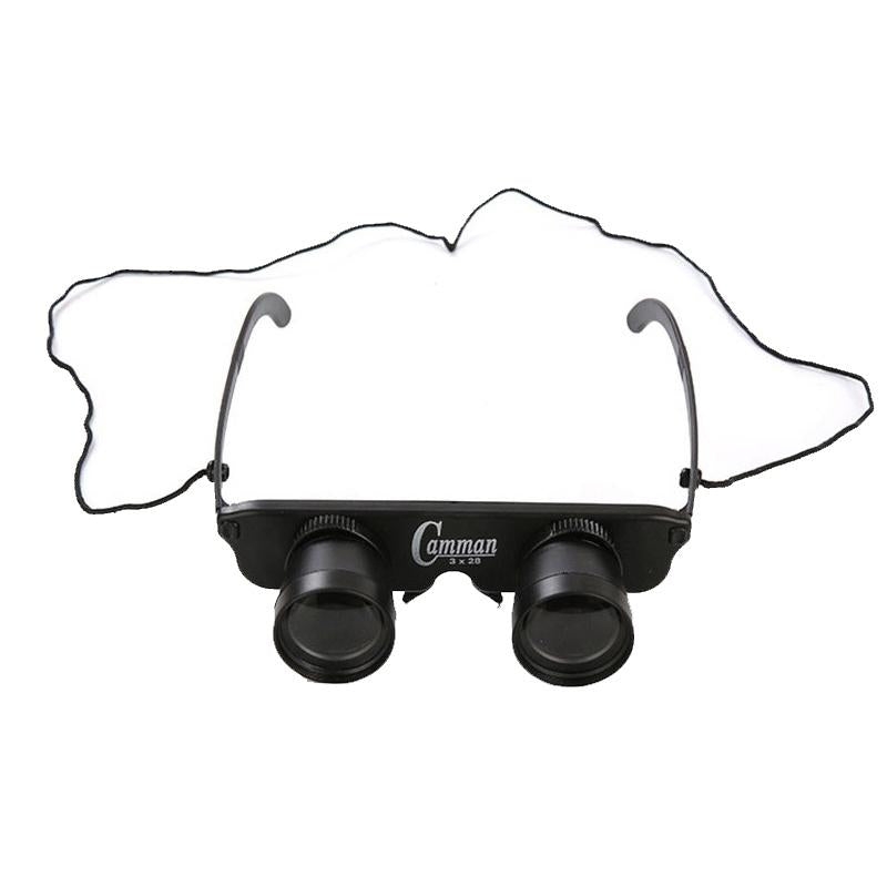 Adjustable Focus Fishing Binoculars - Glass Type 3 X 28-1915198364253818881