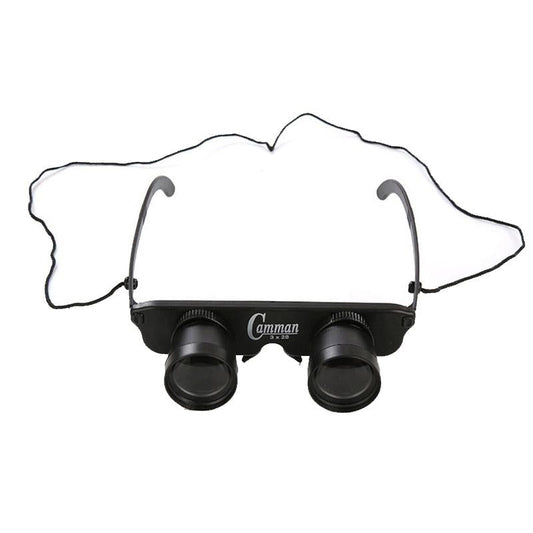 Adjustable Focus Fishing Binoculars - 3X28 With Glass Type And Zippered Case-1915197857783222273