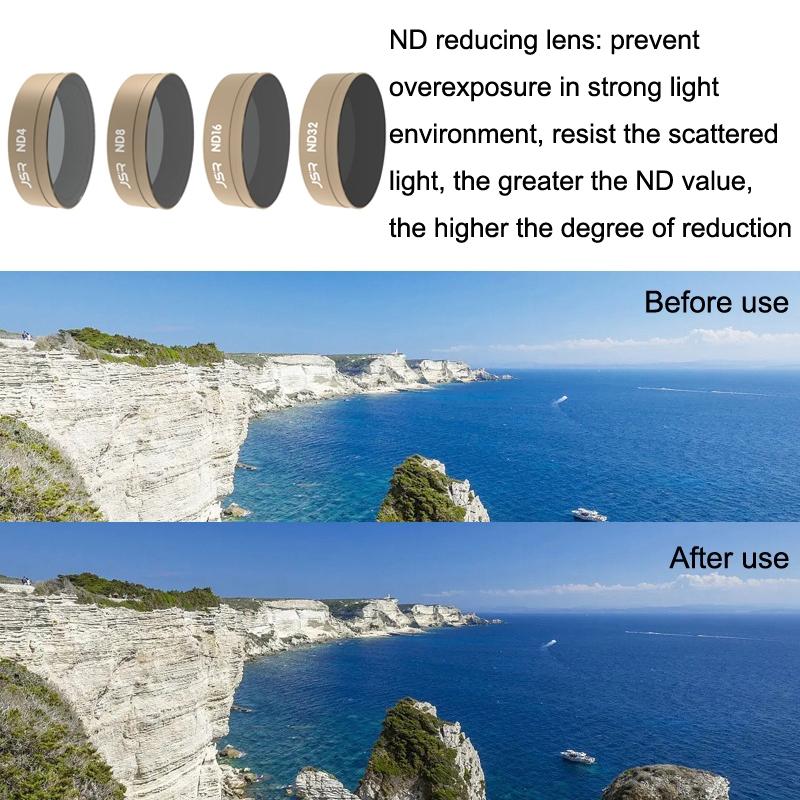 Nd16 Filter For Dji Action Camera - Motion Style-1915197803701866497