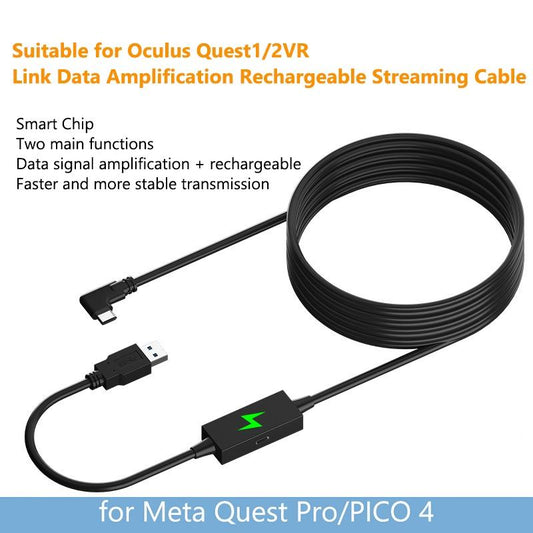 5M Usb To Type C Cable For Meta Quest Pro Vr Headset-1922443389412970497