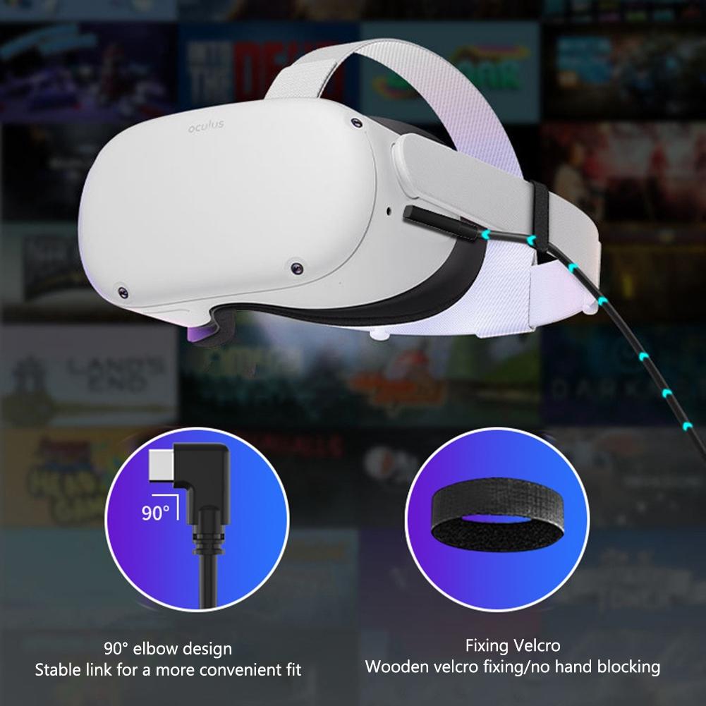 5M Usb To Type C Cable For Meta Quest Pro Vr Headset-1922443389412970500