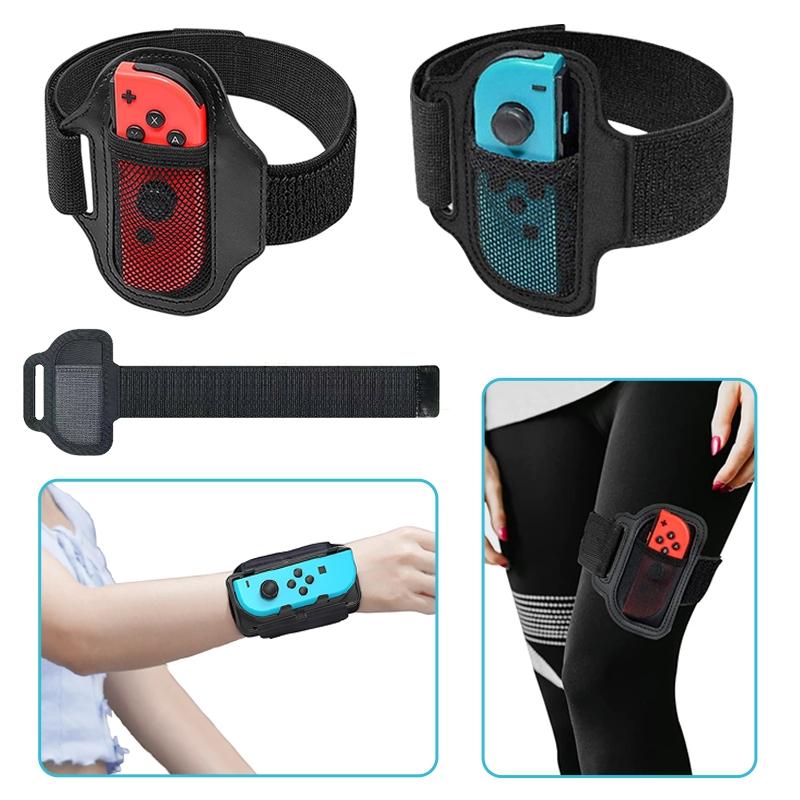Flexible Joycon Leg Strap With Adjustable Band-1915197057791037445