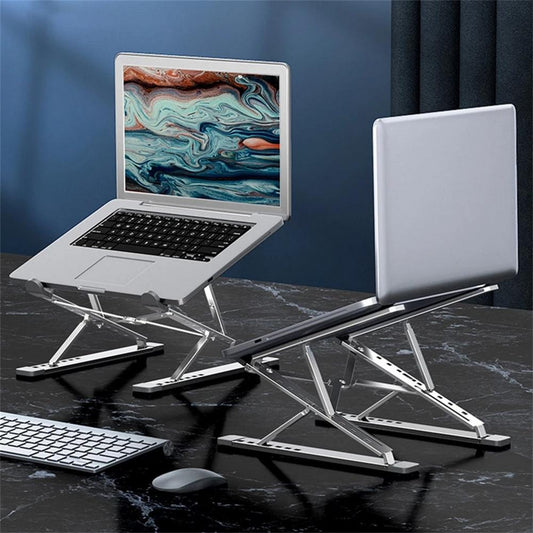 Foldable Aluminum Laptop Stand With Heat Dissipation-1915198295676948481
