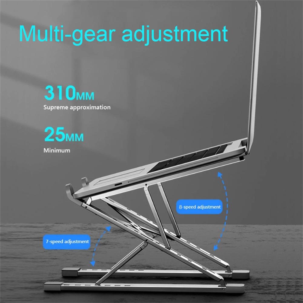 Foldable Aluminum Laptop Stand With Heat Dissipation-1915198295676948483