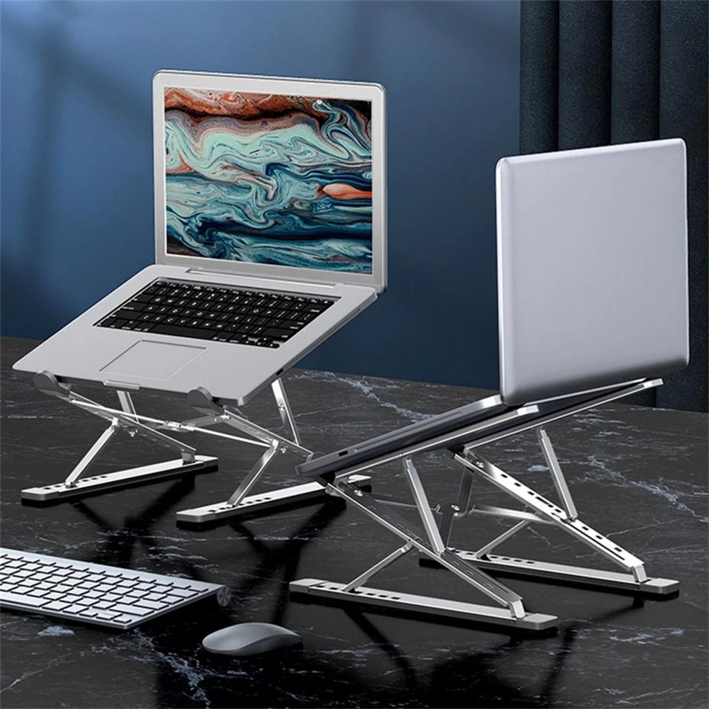 Foldable Aluminum Laptop Stand With Heat Dissipation-1915197971662770177