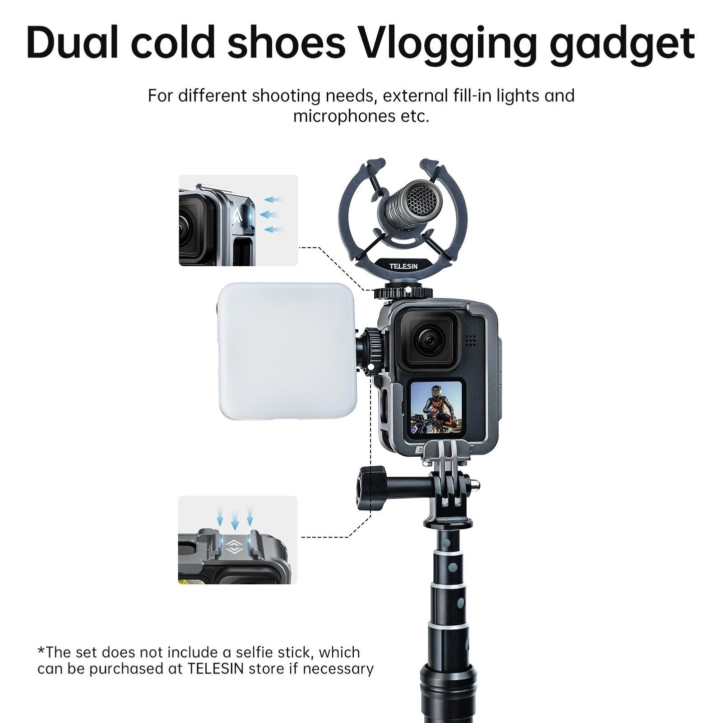 Lightweight Aluminum Frame For Gopro Hero11-1915198305588088834