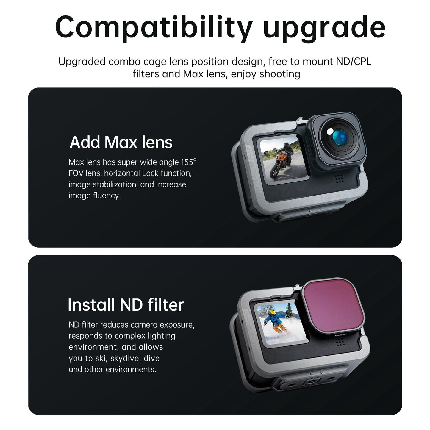 Lightweight Aluminum Frame For Gopro Hero11-1915198305588088836