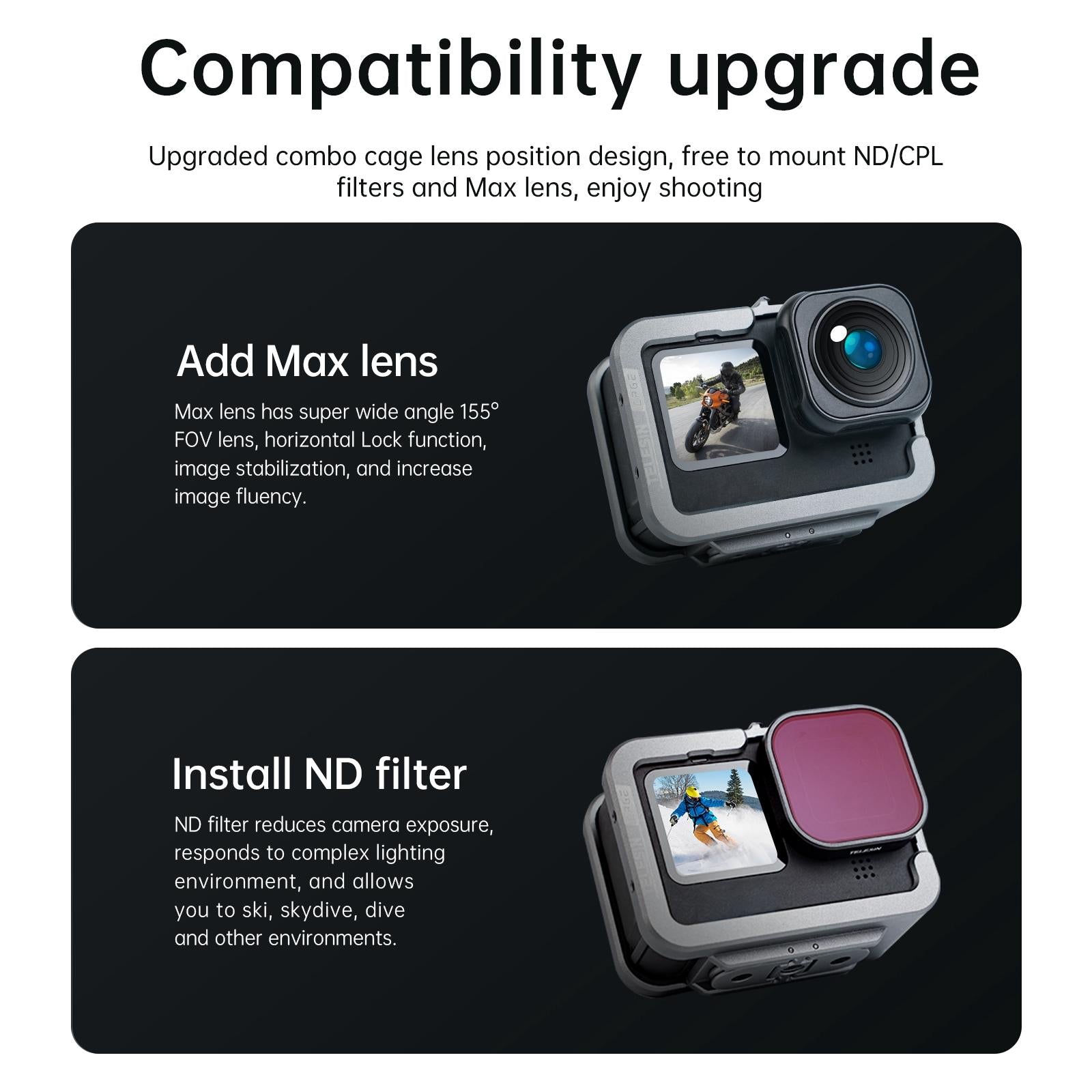 Lightweight Aluminum Frame For Gopro Hero11-1915198305588088836