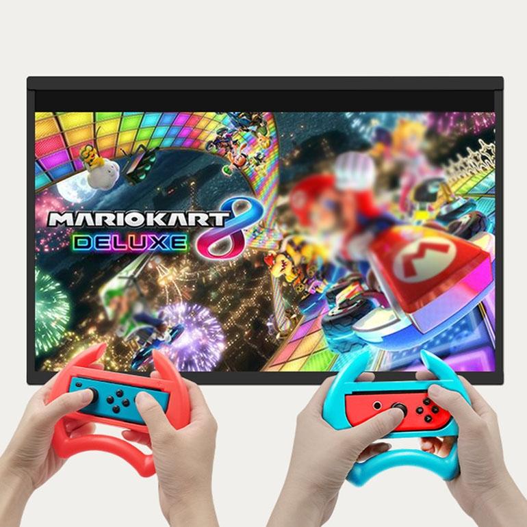 Red Nintendo Switch Steering Wheel For Gamepad-1915196888005611525