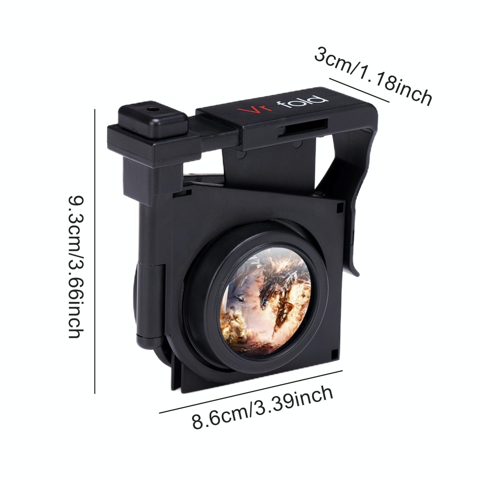 Portable Vr Headset - Foldable & Panoramic-1915196881848373249