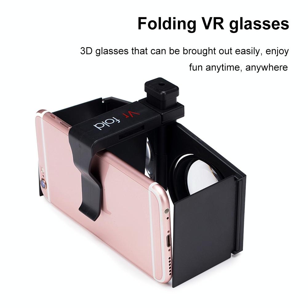 Portable Vr Headset - Foldable & Panoramic-1915196881848373252
