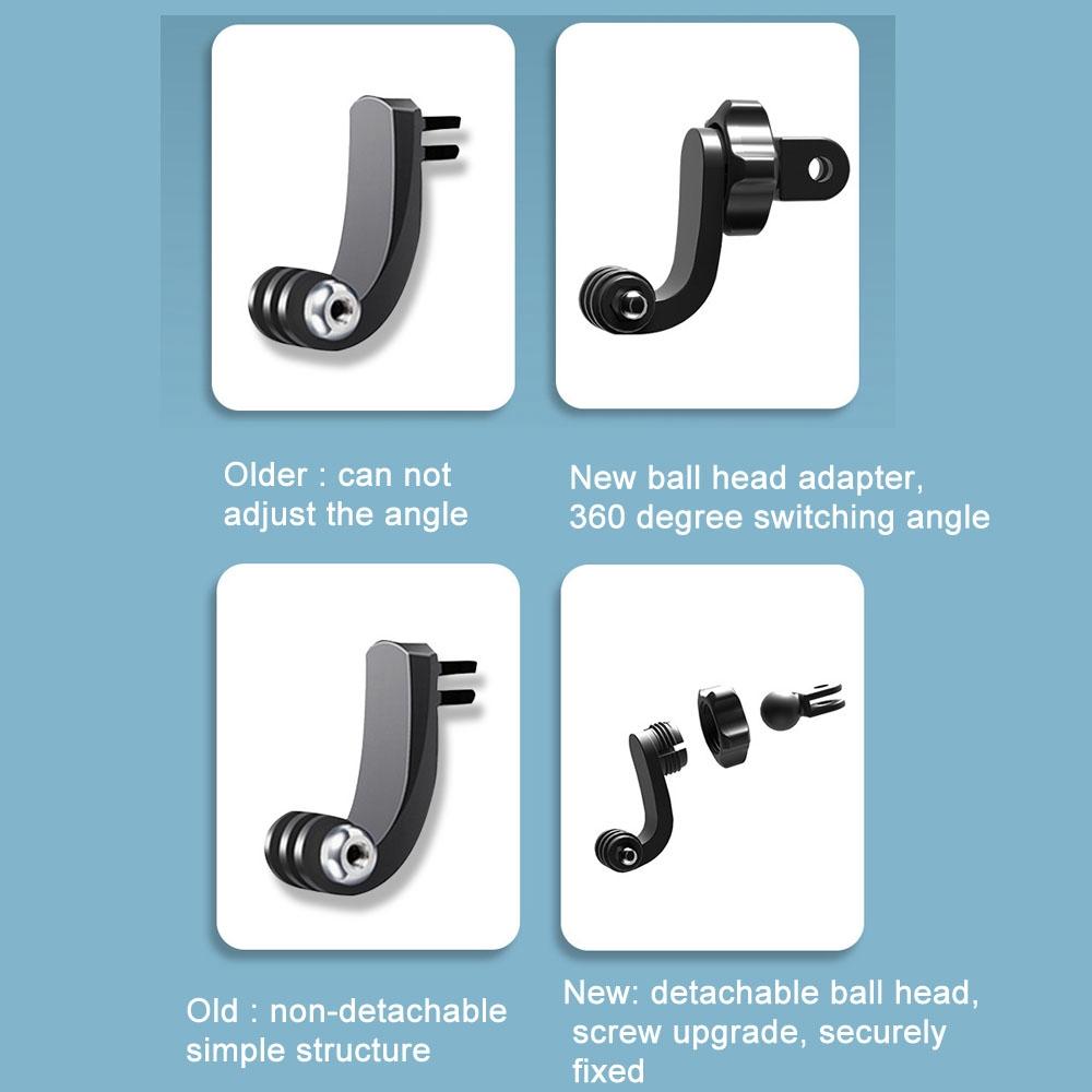 Universal Action Camera Adapter - Vertical & Horizontal Shoot - 2 Pack-1915197680611627012