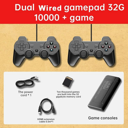 32G K9 Game Console With Double Battle Simulator And 100000 Built-In Games For Tv-1915198260318965761